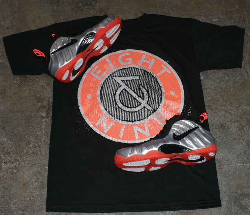 crimson foamposite shirt