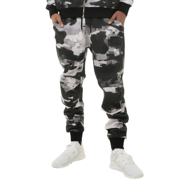 snow camo joggers