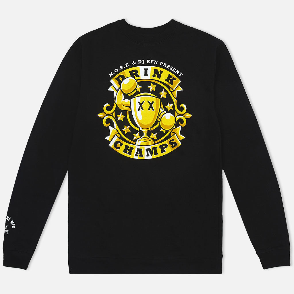 champs drink champs sweatshirt