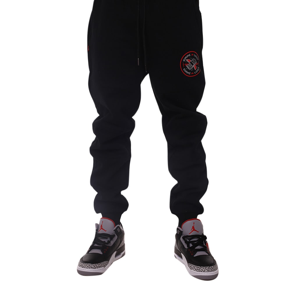 mens black jordan sweatpants