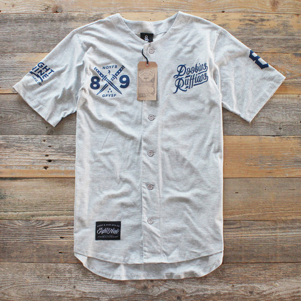 cotton baseball jerseys