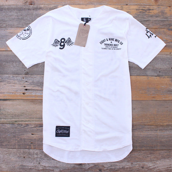 Kustom Life White Cotton Baseball 