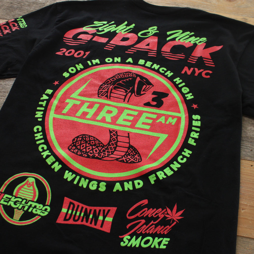 G Pack SS Jersey Tee Marvin Martian | 8&9 Clothing Co.