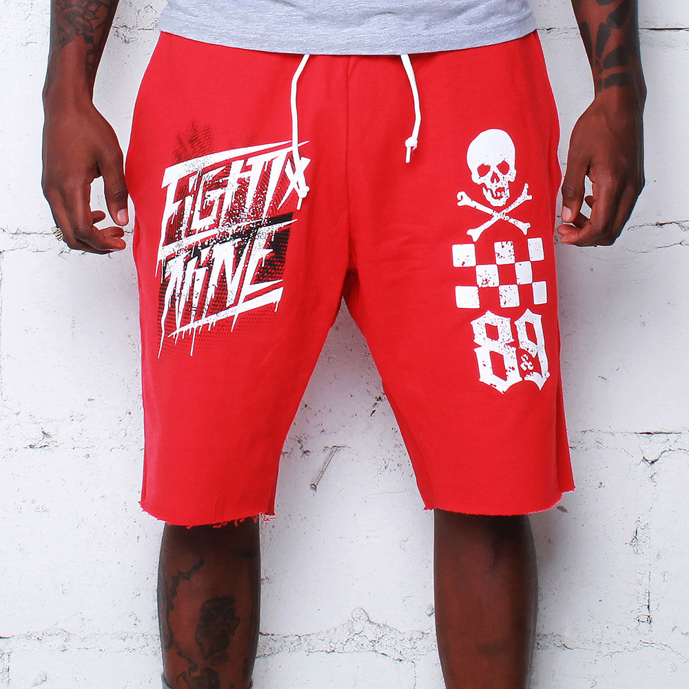 Race Team French Terry Shorts Red – 8&9 Clothing Co.