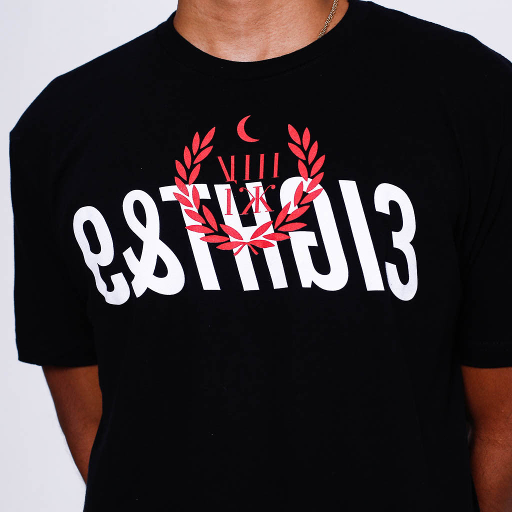 Red Rum Black T Shirt | 8&9 Clothing Co.