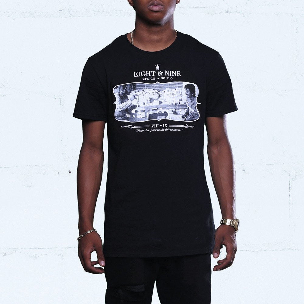 George x Diego Blow T Shirt Black | The Movie Blow Shirt | 8&9 Clothing Co.