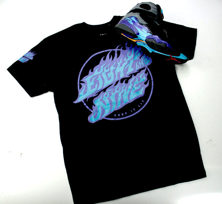 jordan 8 aqua t shirt