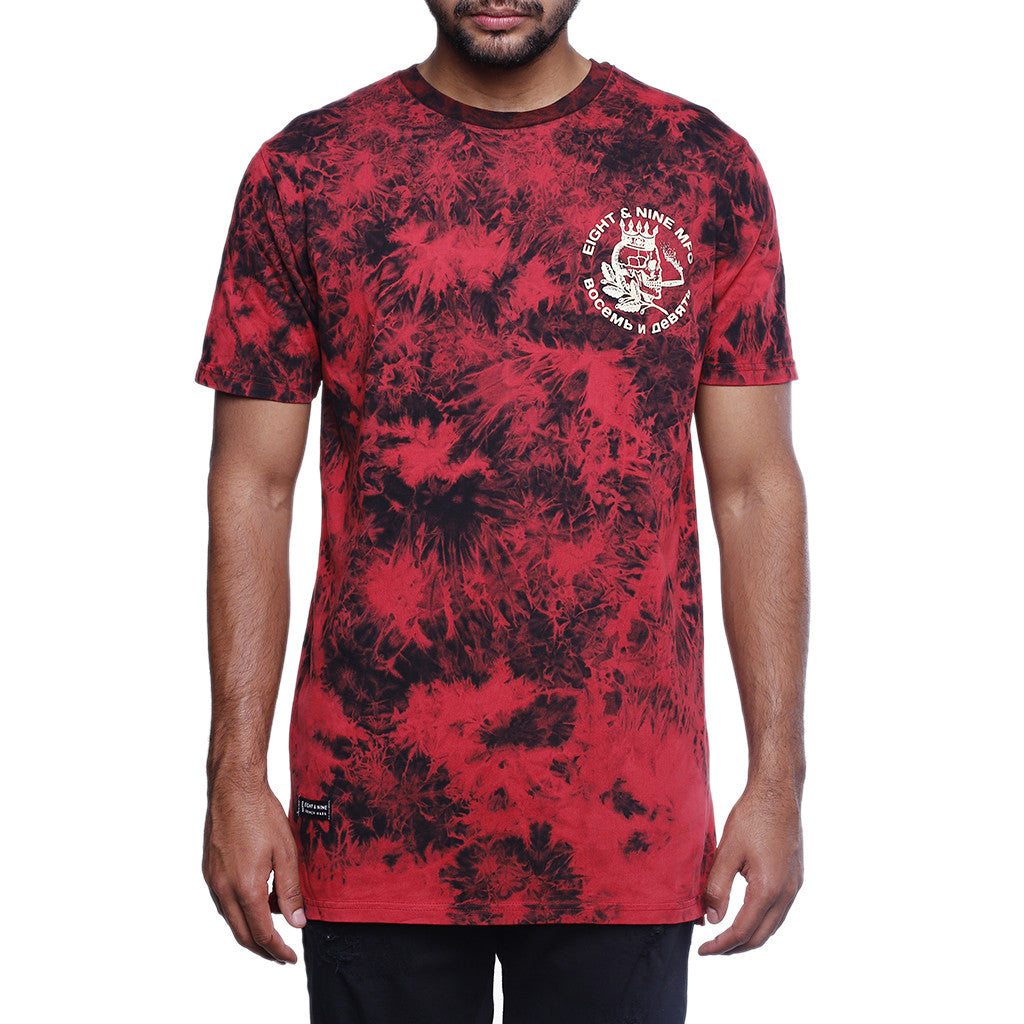 Justice SS T Shirt Red | 8&9 Clothing Co.