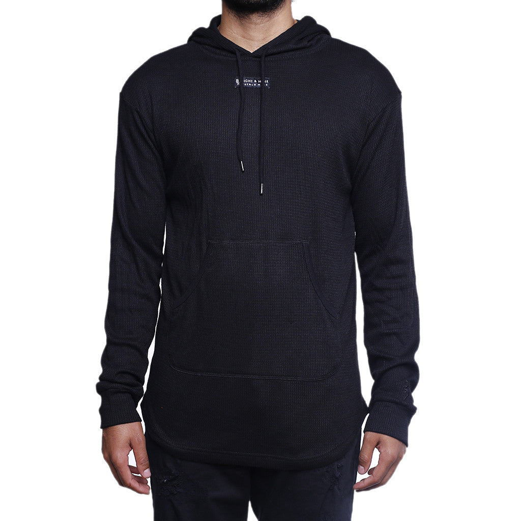 Sputnik Soft Spun Waffle Hoodie Black – 8&9 Clothing Co.