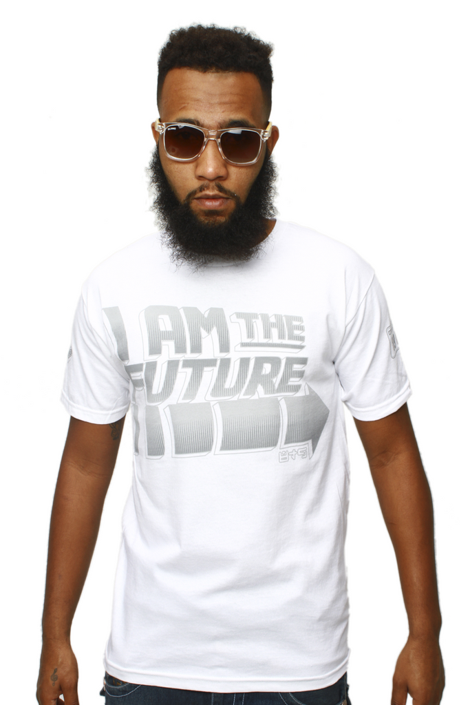 I Am The Future Cool Grey T Shirt | 8&9 Clothing Co.