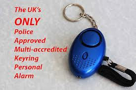 personal alarm with key ring