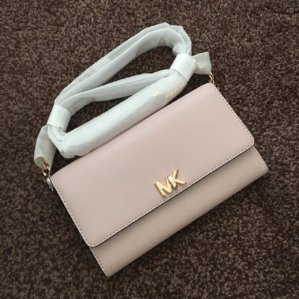 michael michael kors mott leather clutch