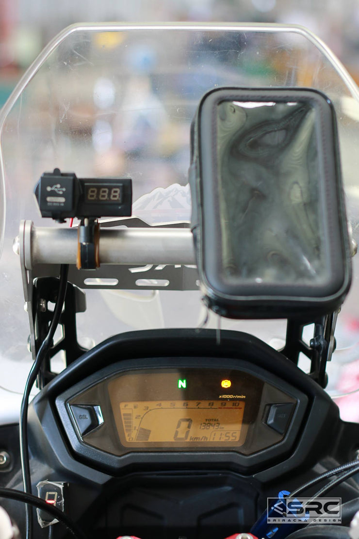 cb500x phone mount