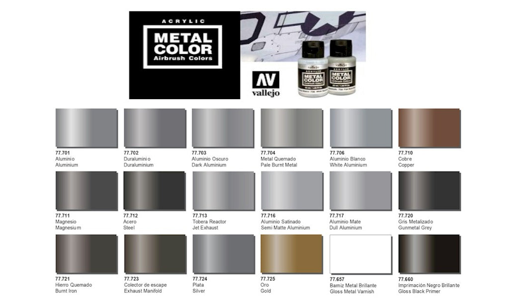 VALLEJO METAL COLOR – LEGENDS WAREHOUSE