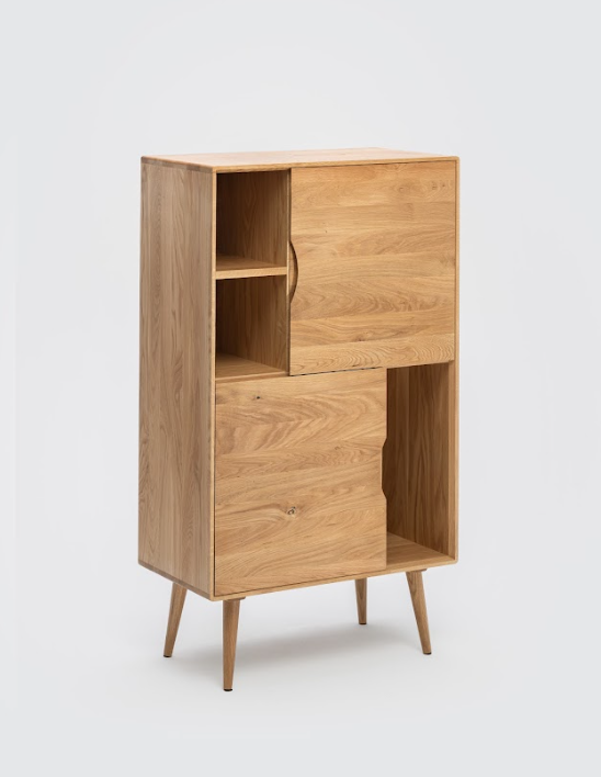 Sedona Walnut Tall Cabinet – Old Bones Co