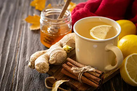 Lemon & Ginger Tea by New English Teas