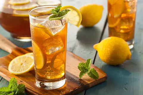 Iced Green Tea With Mint Recipe by New English Teas