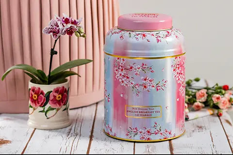 Cherry Blossom Tea Caddy - New English Teas