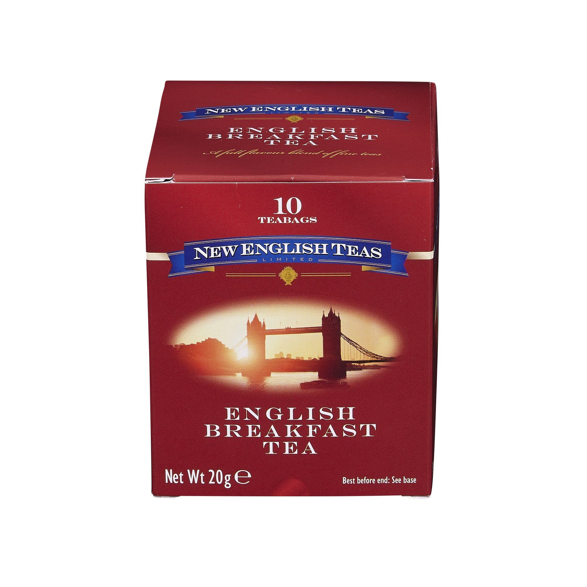 Classic English Breakfast Tea 10 Individually Wrapped Teabags