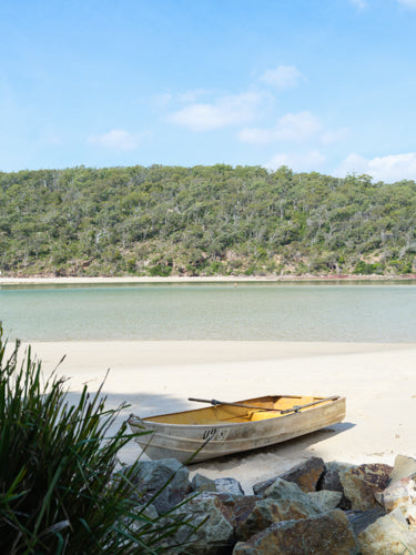 Row boat at Pambula