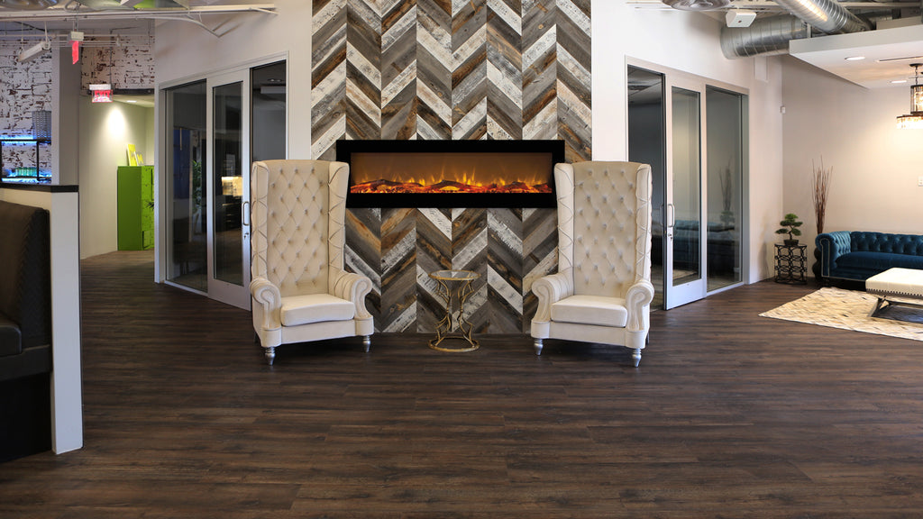 Herringbone Versus Chevron Interior Wood Plank Walls