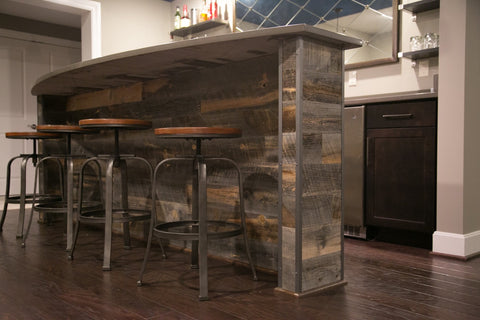 Kitchen Island with Stikwood