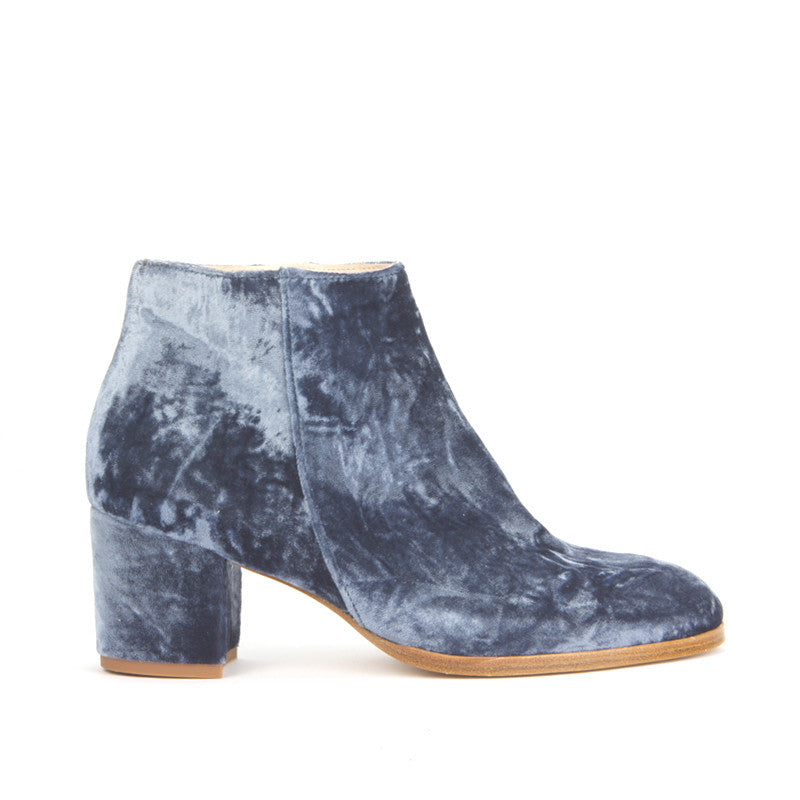 ankle boots blue