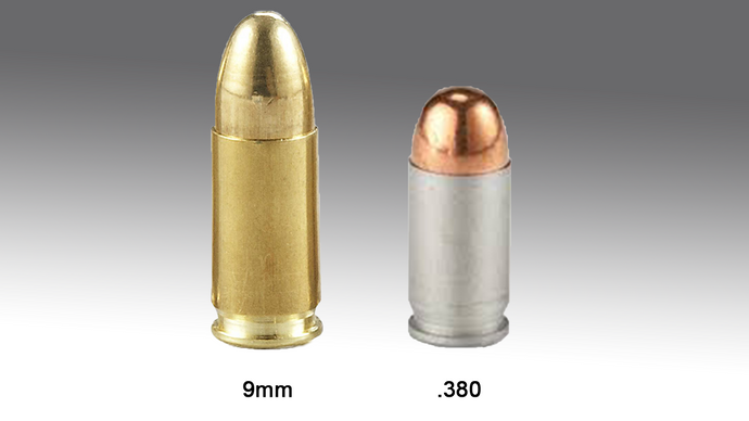 9mm vs 380 pistol