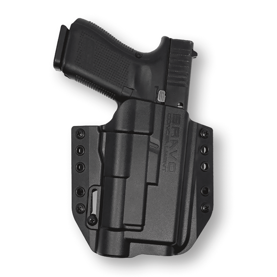 OWB Concealment Holster for Glock 17 MOS Streamlight TLR1 HL Bravo