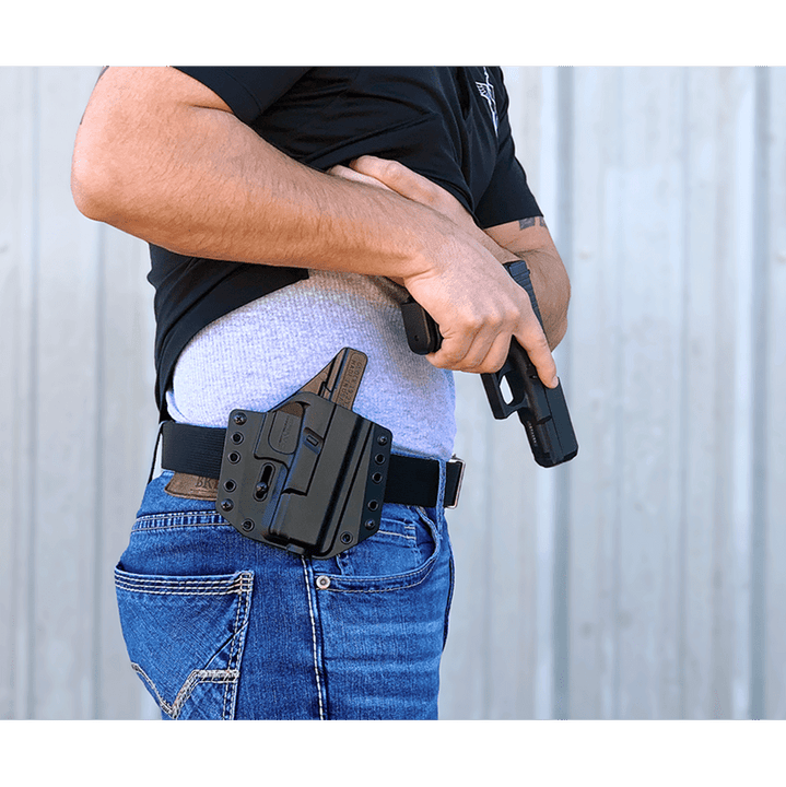 OWB Concealment Holster for Glock 17 Gen 5 MOS Bravo Concealment
