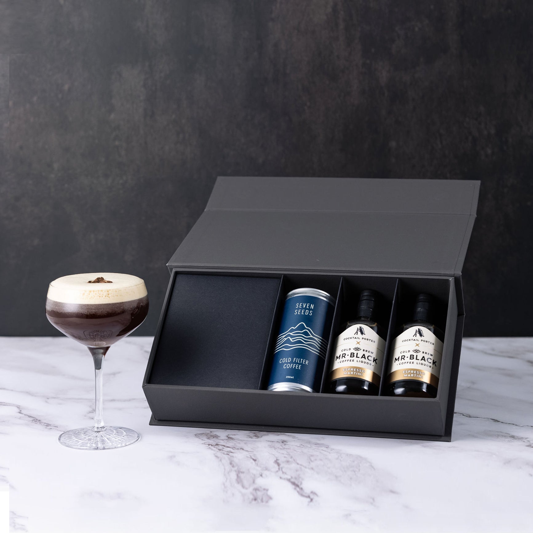 Espresso Martini Bottled Cocktail Gift Set Cocktail Porter