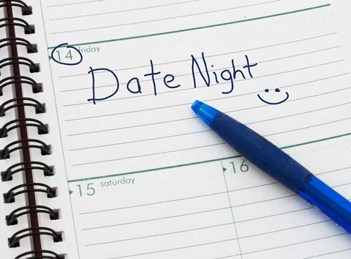 Date night for couples brings great sex