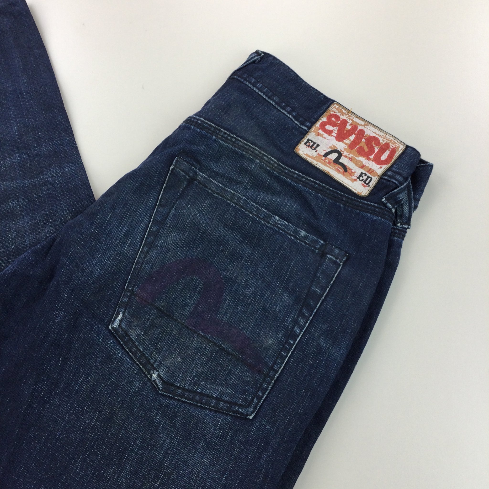 Misverstand Inspiratie gesmolten Evisu Denim Jeans - W32 L32 | Premium Vintage | OLESSTORE