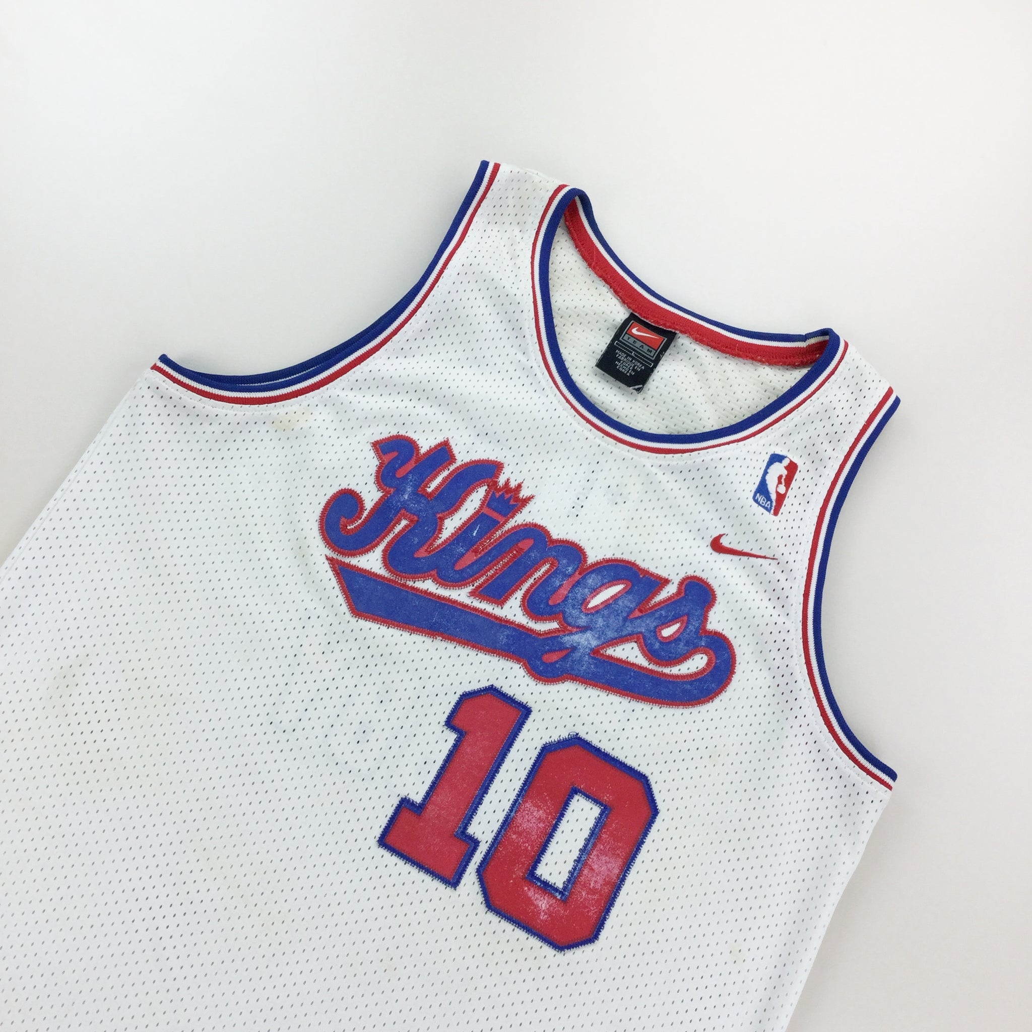limpiar Hospitalidad Fotoeléctrico Nike x Kings 90s NBA Jersey - Large | Premium Vintage | OLESSTORE