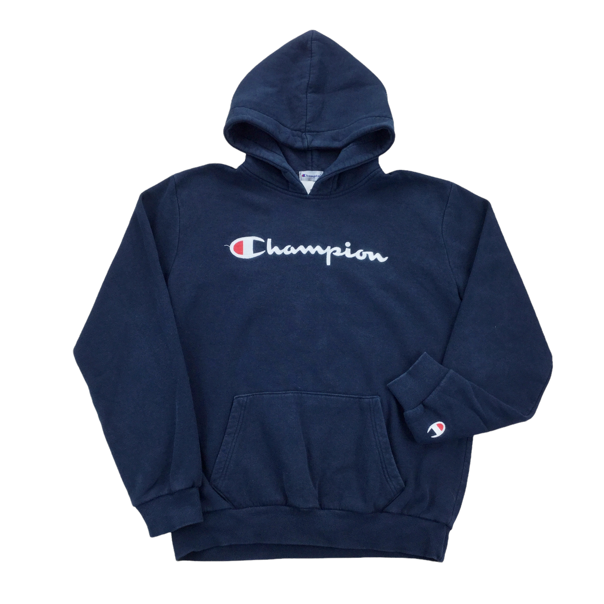 90sCHAMPION VINTAGE FLEECE HOODIE JACKET身幅74cm