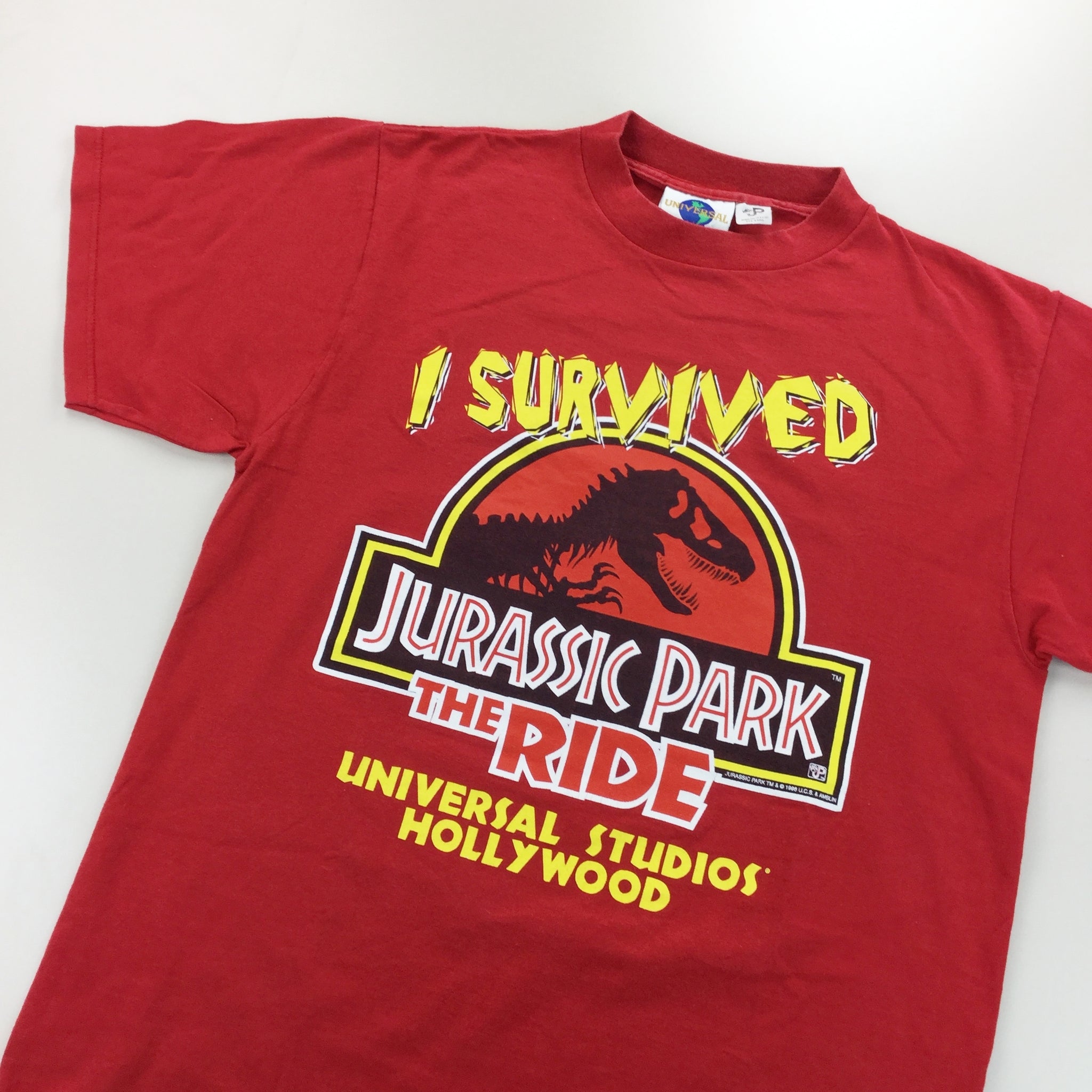 Jurassic Park 1996 Graphic T-Shirt - Large | Premium Vintage