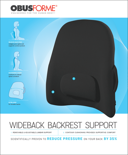 ObusForme Wideback Backrest Support