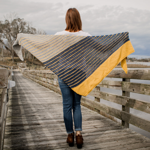 Bronwyn Shawl Free Crochet Pattern