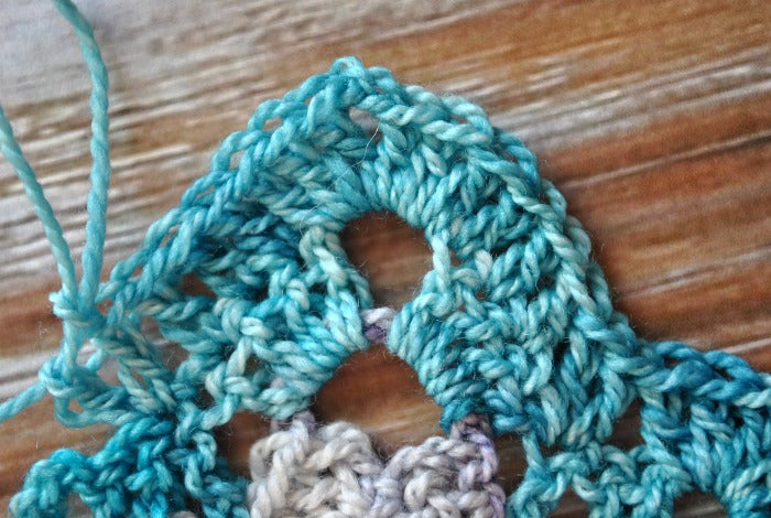Asymmetrical Crochet Shawl- Free crochet pattern for the Unfurled Shawl ...