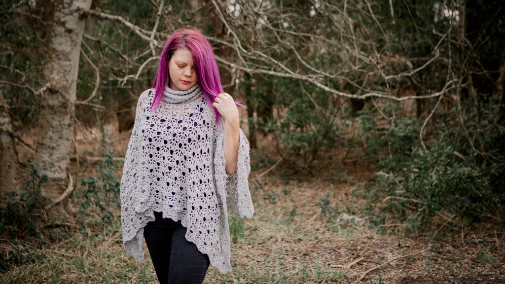 aria poncho crochet pattern by life and yarn free crochet pattern