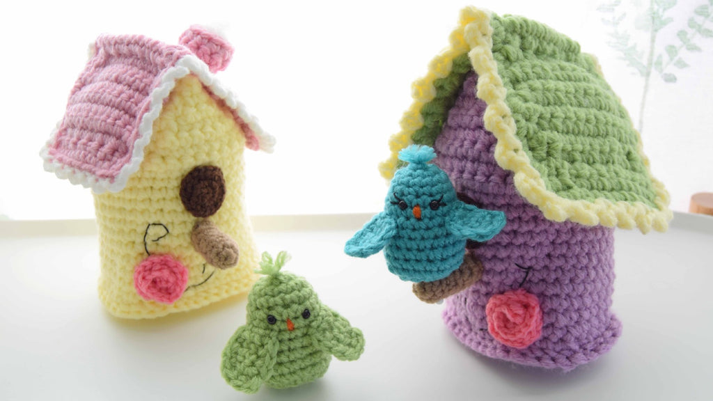 birdhouse crochet pattern