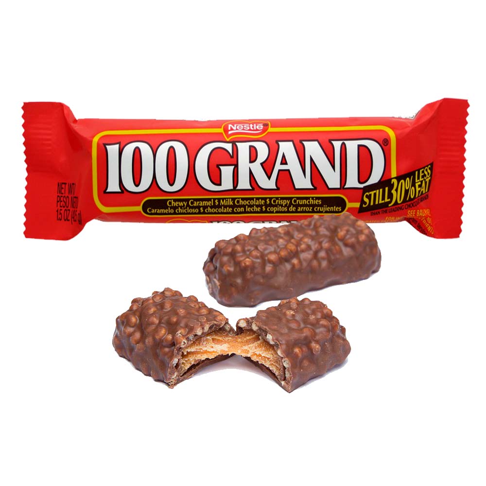 100 GRAND CHOCOLATE BAR 42.5G – Candy-Warehouse.co.uk