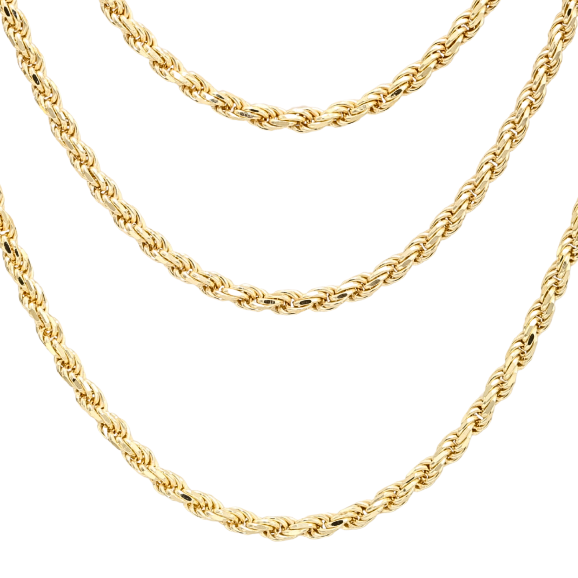 14k Gold Plated 5mm Cuban Chains, Italian 925 Solid Sterling Silver, S –  Tilo Jewelry®