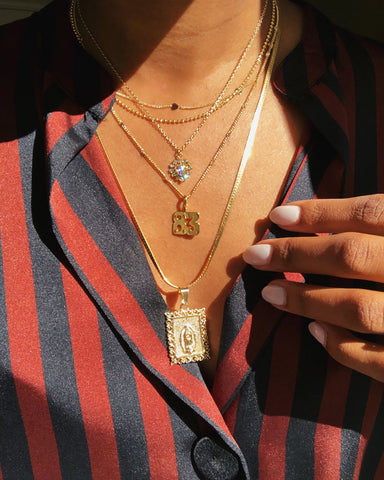 How to layer Necklaces without tangling layer like an instagram star – 1929  Galore