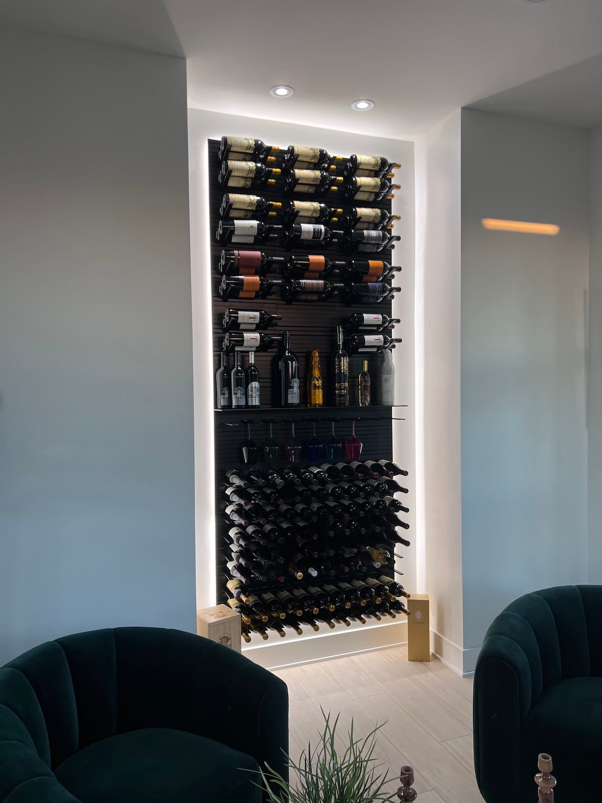 wine feature display
