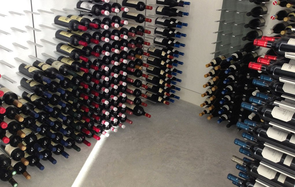 stylish wine racks for wine room