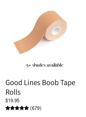 Good Lines Boob Tape Rolls