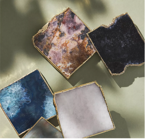 Anthropology Stone Coasters