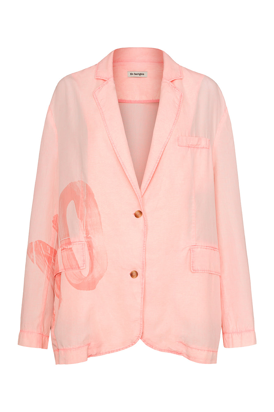 Blazer Leinen in desert - Image 5