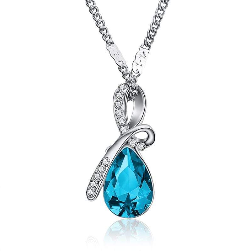 Austrian Crystal Necklace Pendants Jewellery - Euforia Jewels